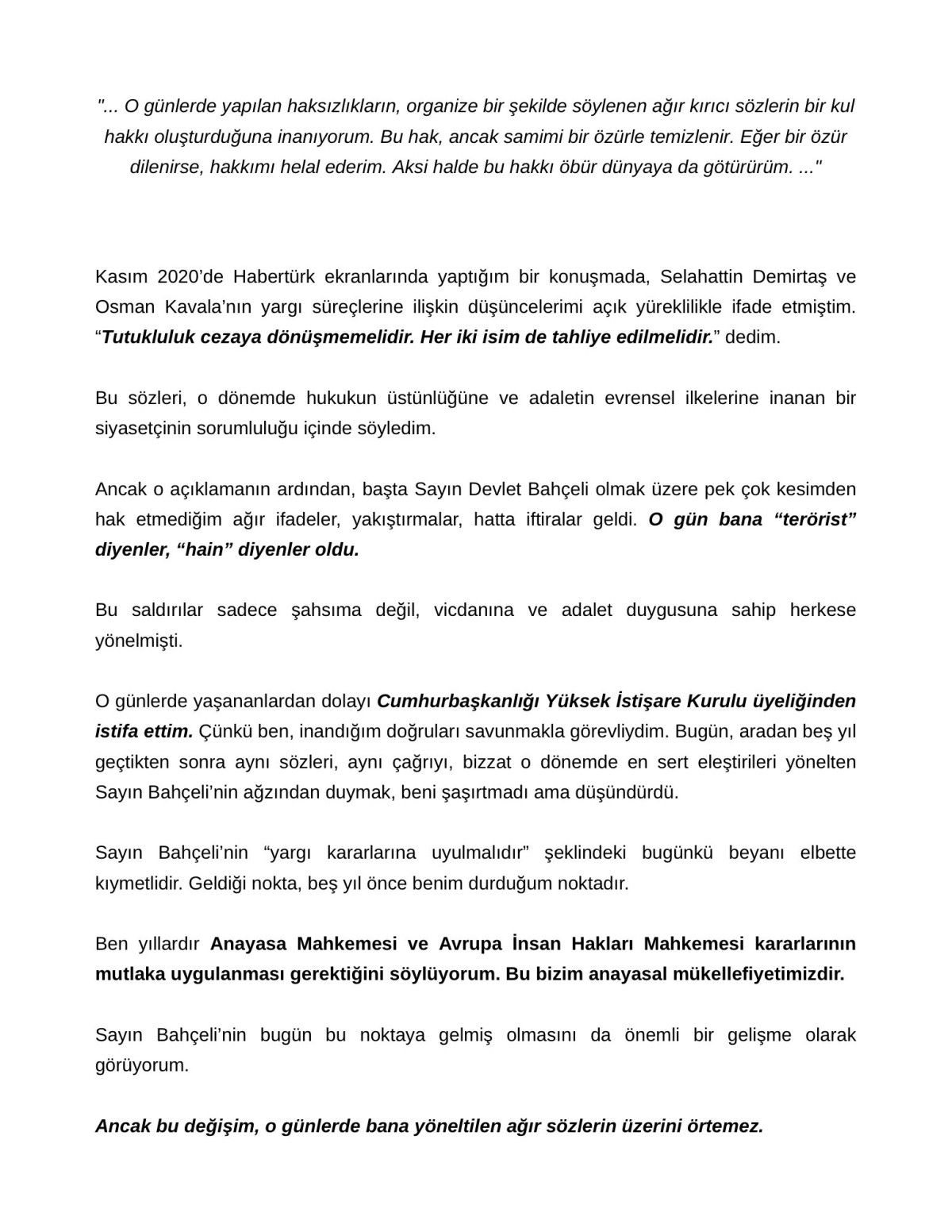 Bülent Arınç'tan Devlet Bahçeli'ye Vurgu: "Yargı Kararlarına Uyum Şart!" 2 Bülent Arınç'tan Devlet Bahçeli'ye Vurgu: Yargı Kararlarına Uyum Şart!