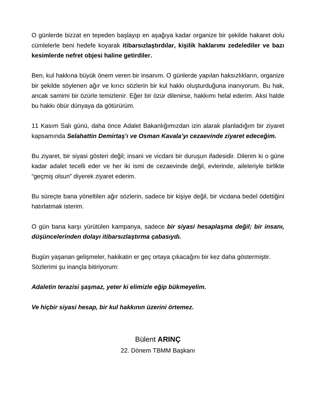 Bülent Arınç'tan Devlet Bahçeli'ye Vurgu: "Yargı Kararlarına Uyum Şart!" 3 Bülent Arınç'tan Devlet Bahçeli'ye Vurgu: Yargı Kararlarına Uyum Şart!