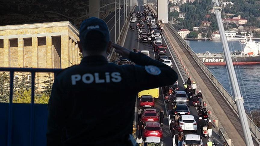 Canlı Anlatım: Köprülerde, madenlerde, caddelerde… Türkiye’de hayat 1 dakikalığına durdu