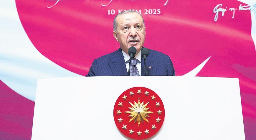 Cumhurbaşkanı Erdoğan, Atatürk’ü Anma Töreni’nde konuştu! Milli gün çıkışı