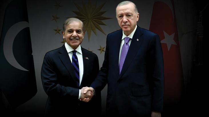 Cumhurbaşkanı Erdoğan, Bakü’de Pakistan Başbakanı Şerif’i kabul etti