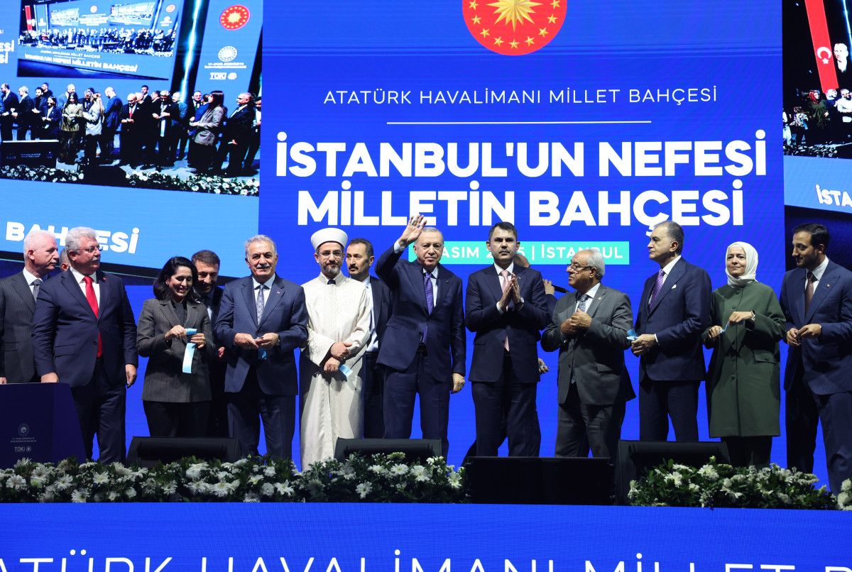 Cumhurbaşkanı Erdoğan'dan Atatürk Havalimanı Millet Bahçesi Hakkında Tüm Detaylar 1 Cumhurbaşkanı Erdoğan'dan Atatürk Havalimanı Millet Bahçesi Hakkında Tüm Detaylar