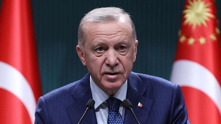 Cumhurbaşkanı Erdoğan’dan şehit ailelerine başsağlığı mesajı