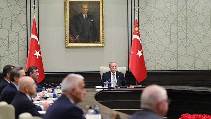Cumhurbaşkanı Erdoğan’ın başkanlık ettiği Kabine toplantısı sona erdi