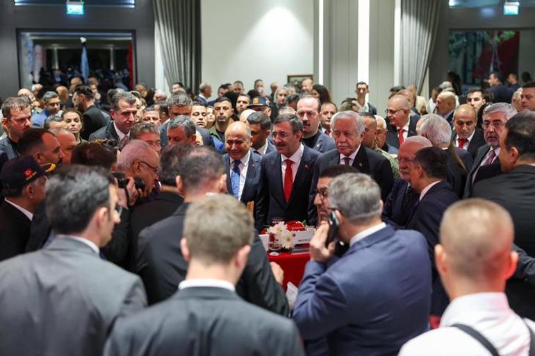 Cumhurbaşkanı Yardımcısı Yılmaz, KKTC Cumhuriyet Meclisi'nde düzenlenen resepsiyona katıldı