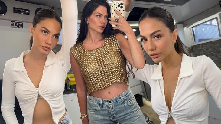 Demet Özdemir’den ayna karşısında poz! Yazdığı not dikkat çekti