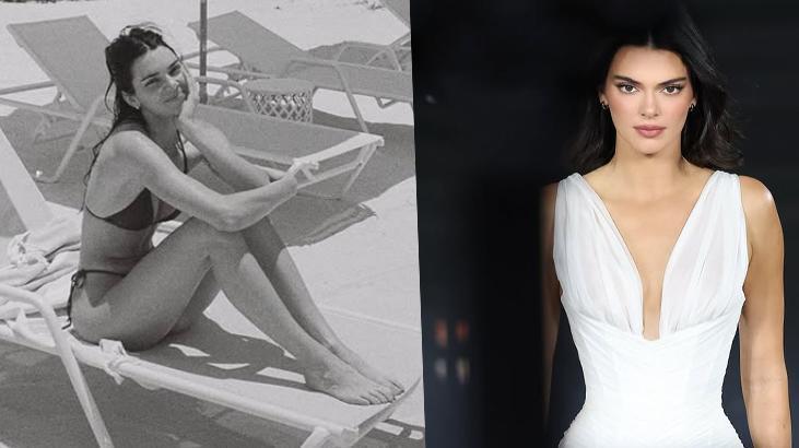 Doğum günü için sahili kapattılar! Kendall Jenner 30 yaşında: Pastası dikkat çekti