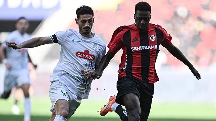 Dört gollü Gaziantep FK – Rizespor maçından galip çıkmadı