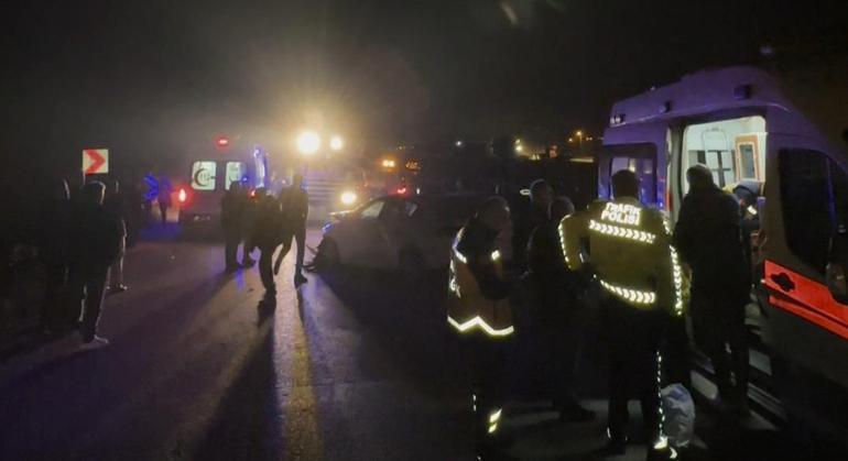 Düzce’de korkunç kaza! Otomobiller kafa kafaya çarpıştı: 7 kişi yaralandı