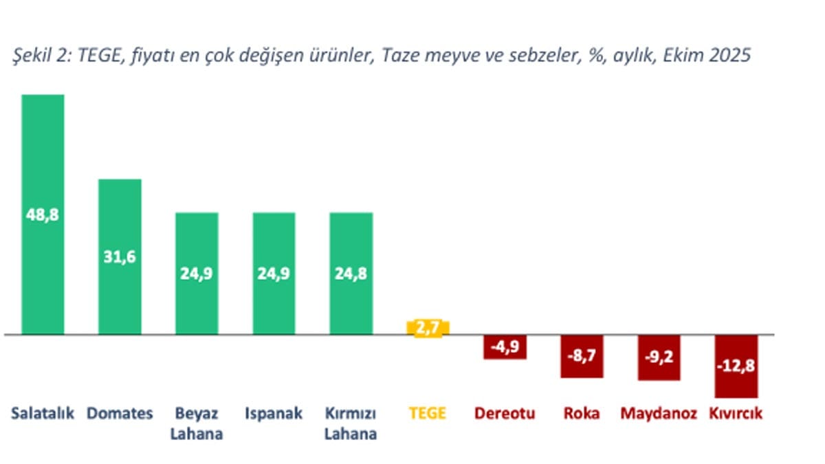 Ekim Ayında Gıda Fiyatlarında Şok Artış: TEPAV Raporu! 1 Ekim Ayında Gıda Fiyatlarında Şok Artış: TEPAV Raporu!
