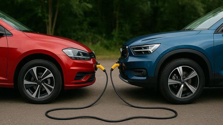 Elektrikli araçlar birbirini şarj edebilir mi? Yolda kalmadan bilin: Kritik eşik 60 derece