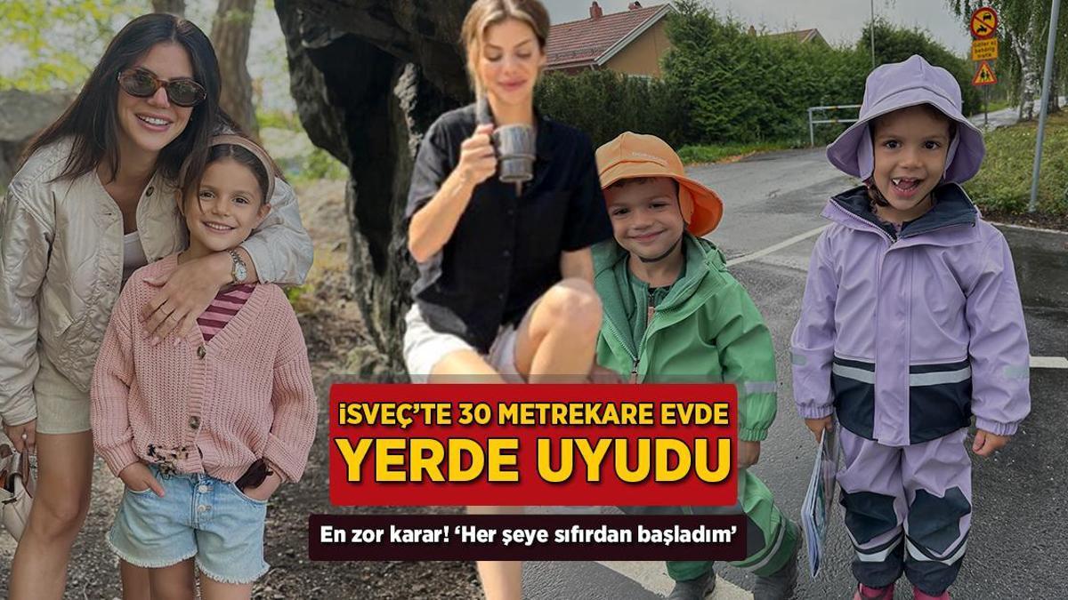 En zor karar! İsveç’te 30 metrekare evde yerde uyudu: ‘Her şeye sıfırdan başladım’