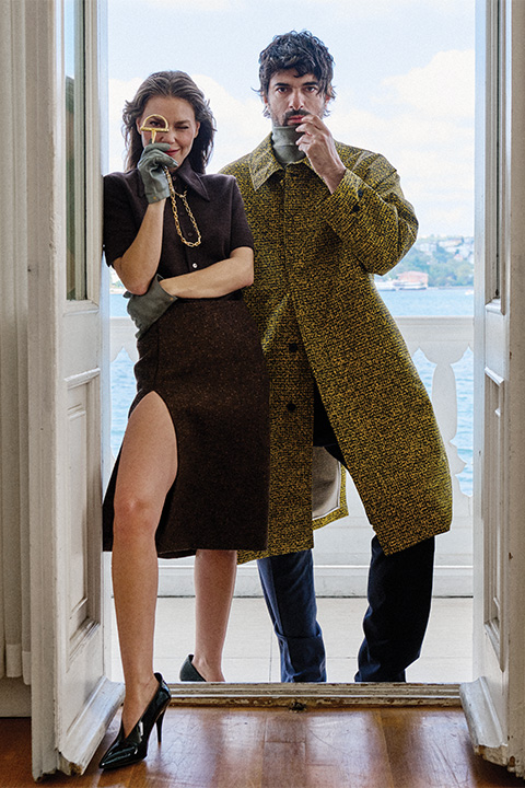 "Enfes Bir Akşam"ın Başrol Oyuncuları Aslı Enver, Engin Akyürek