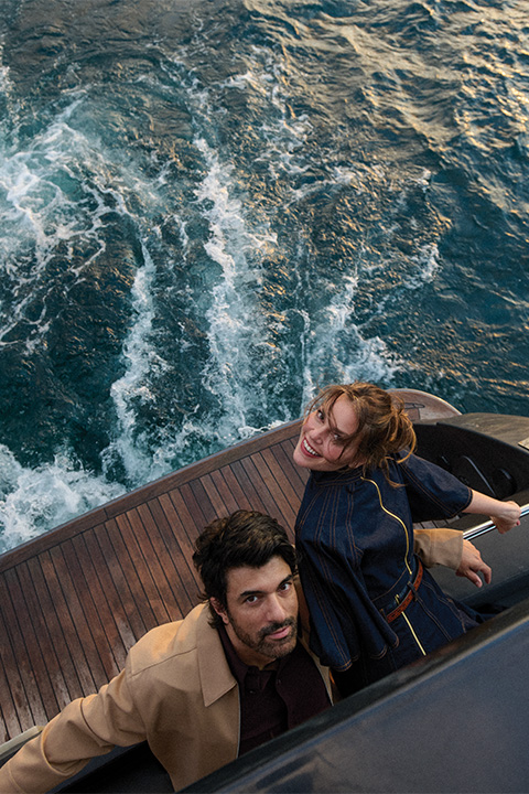 "Enfes Bir Akşam"ın Başrol Oyuncuları Aslı Enver, Engin Akyürek