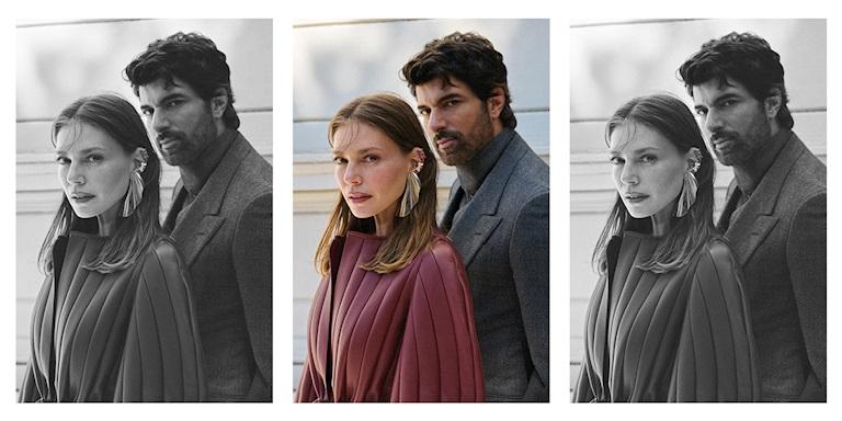 “Enfes Bir Akşam”ın Başrol Oyuncuları Aslı Enver, Engin Akyürek