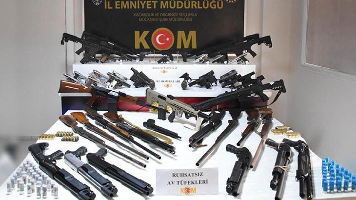 Erzincan merkezli 35 ilde ‘kaçak silah’ operasyonu! 9 kişi tutuklandı