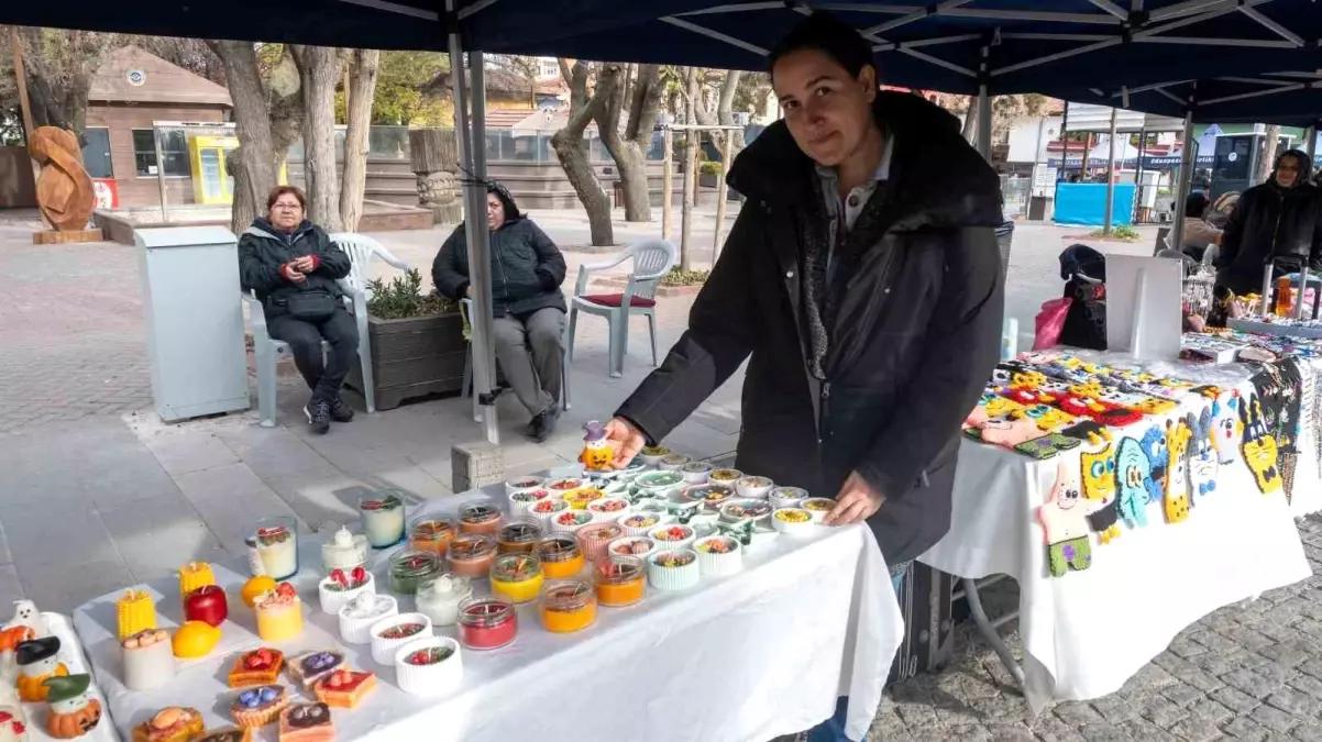 Eskişehir’li Rabia Çelik’in Estetik Mumları Büyük İlgi Görüyor