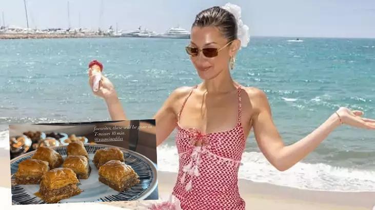 Et döner, Türk kahvesi ve baklava derken... Bella Hadid'in yeni favori tatlısı 3 Et döner, Türk kahvesi ve baklava derken... Bella Hadid'in yeni favori tatlısı