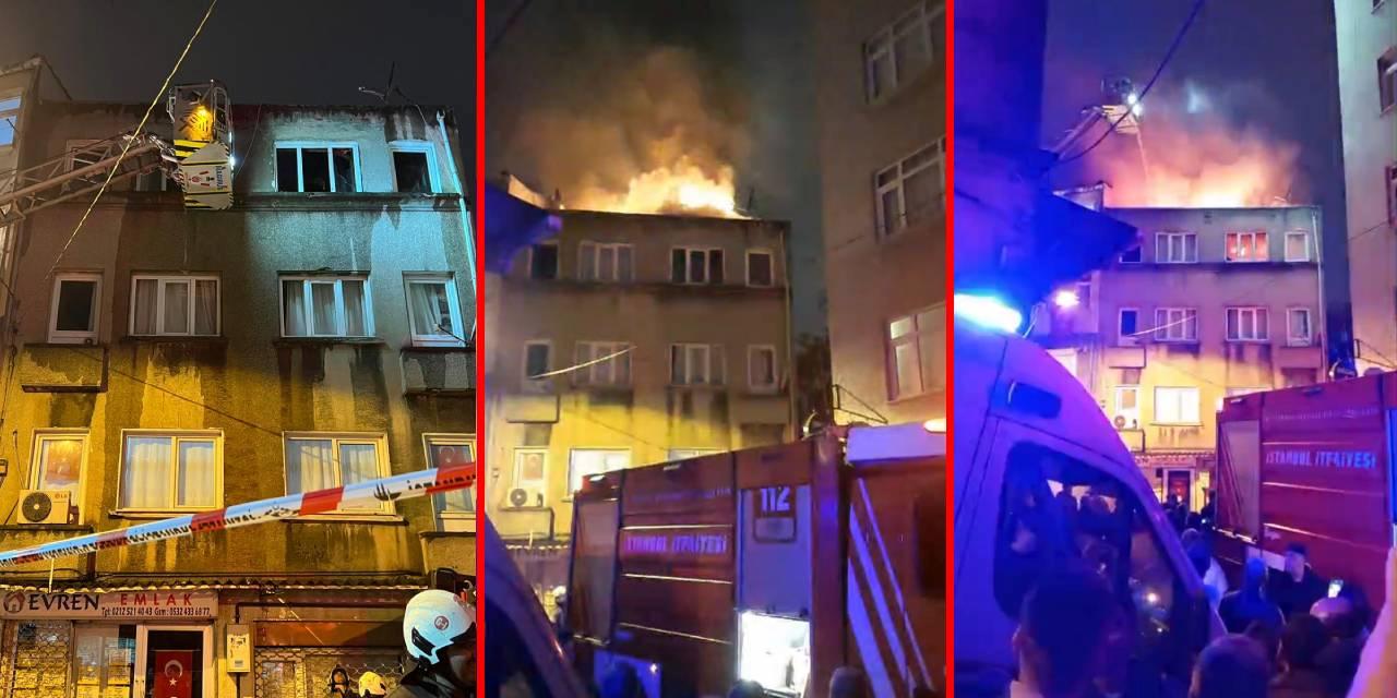 Fatih’te Korkutan Yangın: 3 Katlı Binanın Çatısı Alev Alev Yandı – Detaylar ve Gelişmeler!