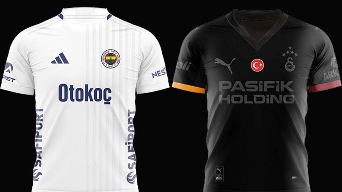 Fenerbahçe ve Galatasaray’ın Yeni Formaları Artık Göz Önünde! TFF’ye Bildirildi!
