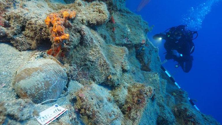 Fethiye kıyılarında su altı arkeologlarını heyecanlandıran keşif 2 Fethiye kıyılarında su altı arkeologlarını heyecanlandıran keşif
