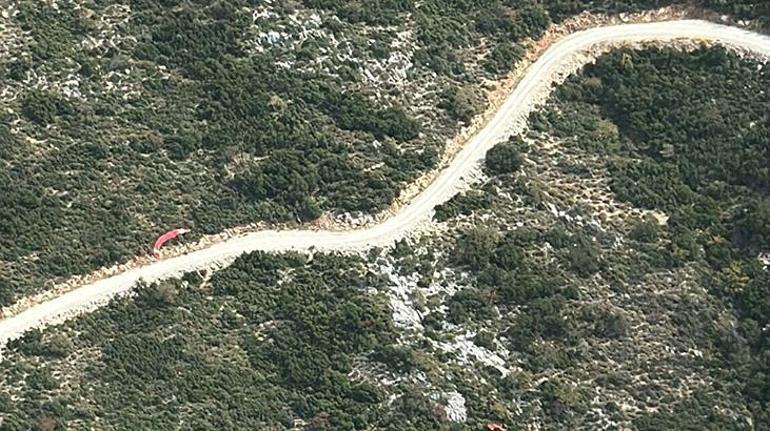 Fethiye'de kayalıklara düşen Rus paraşütçü hayatını kaybetti