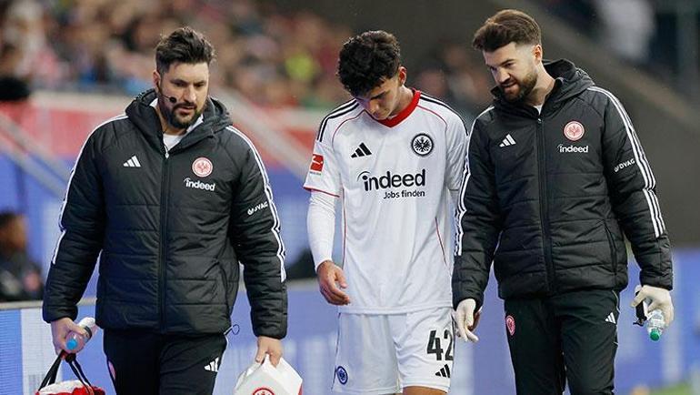 Frankfurt'un Parlayan Yıldızı Can Uzun'un Talihsiz Anı!