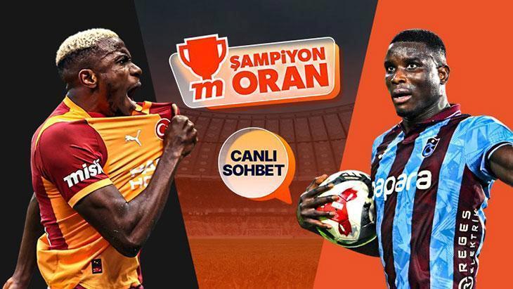 Galatasaray, Trabzonspor’u ağırlıyor! Dev maçın heyecanı canlı sohbet ve Şampiyon Oranlar ile Misli’de