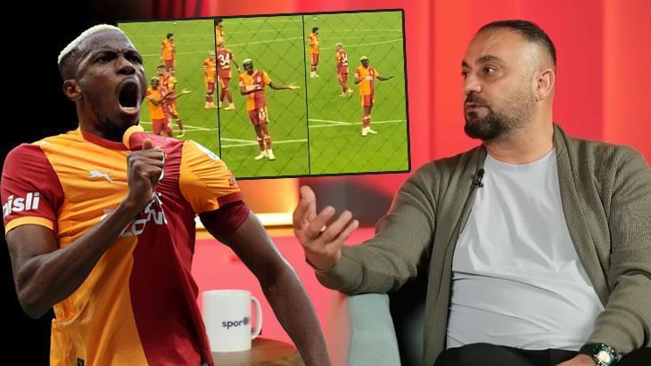 Galatasaray’da Hasan Şaş’tan uyarı: Osimhen’in suratı düştü, bozuyorsunuz