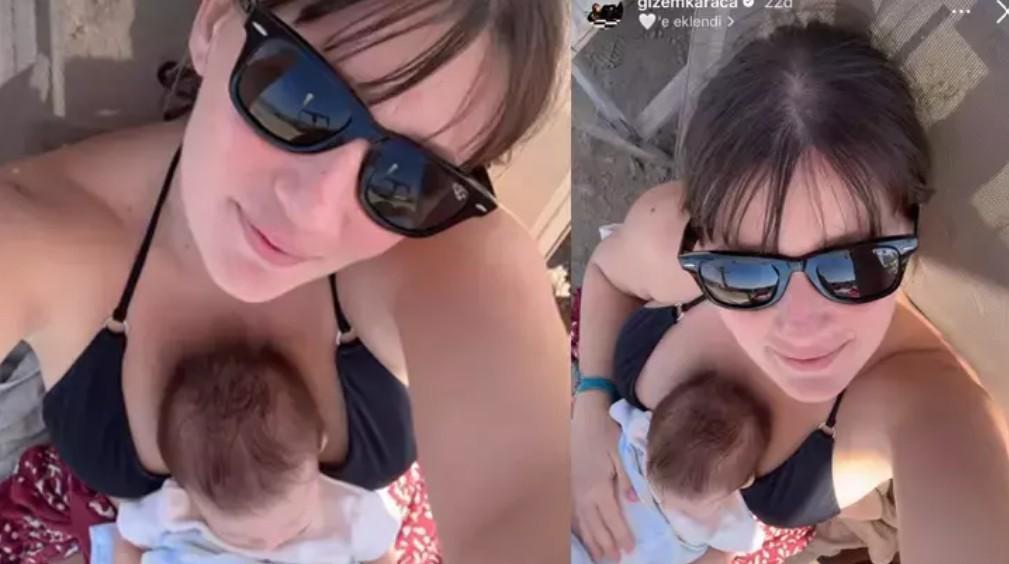 Gizem Karaca ve kızı Leyla Yaz'dan eğlenceli pazar pozu 5 Gizem Karaca ve kızı Leyla Yaz'dan eğlenceli pazar pozu