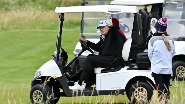 Gizli Servis golf arabasını devreye soktu! Trump'ın 190 bin dolarlık yeni güvenlik önlemi