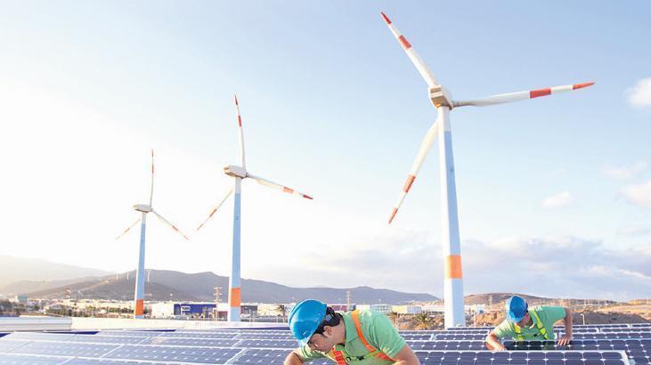 Güneş ve rüzgârda kapasite artıyor