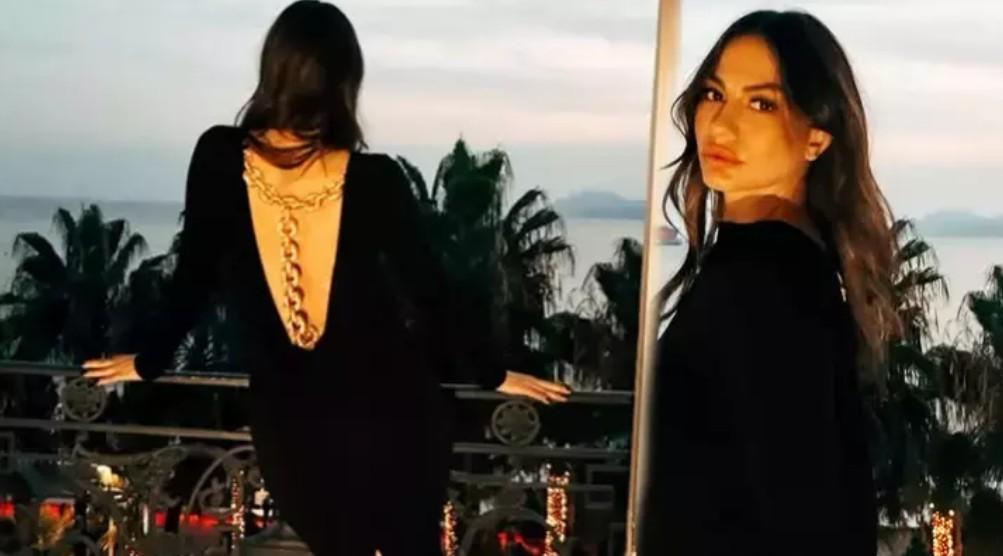 Güzelliğiyle takipçilerini büyüledi! Siyahlar içindeki pozlarına beğeni yağmuru 3 Güzelliğiyle takipçilerini büyüledi! Siyahlar içindeki pozlarına beğeni yağmuru