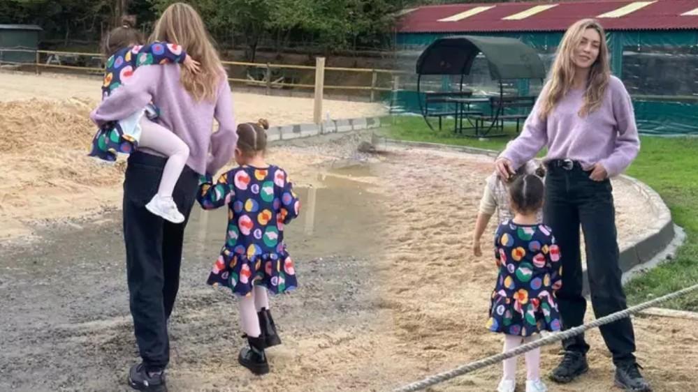 Hafta sonu keyfi yaptılar! Sinem Kobal ve kızlarından yeni paylaşım