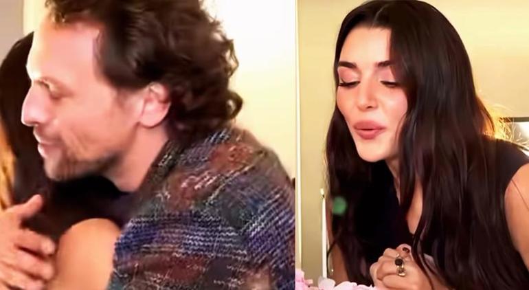 Hande Erçel'e Metin Akdülger’den duygulandıran kutlama