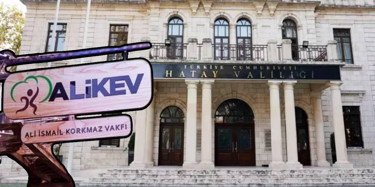 Hatay Valiliği’nden ALİKEVe Bağışlarına Yönelik Engeller