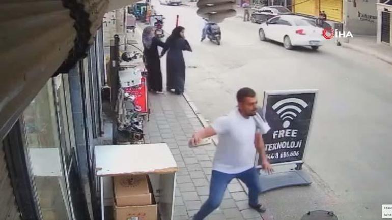 Hayat kurtaran refleks kamerada: Sanki biri kafamı sola çevirdi