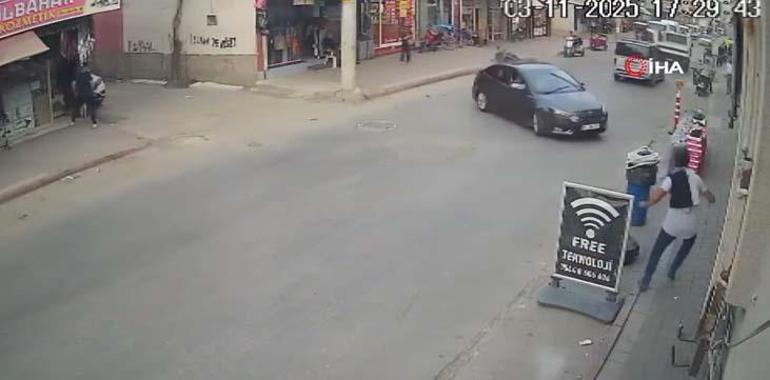 Hayat kurtaran refleks kamerada: Sanki biri kafamı sola çevirdi