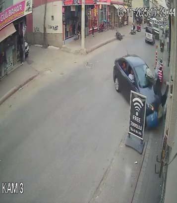 Hayat kurtaran refleks kamerada: Sanki biri kafamı sola çevirdi