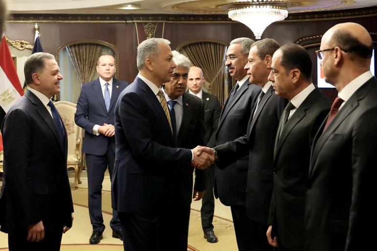 İçişleri Bakanı Yerlikaya Mısırlı mevkidaşı Tevfik ile görüştü