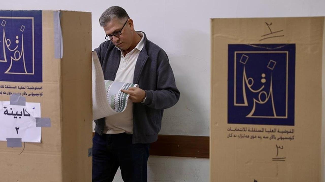 Irak’ta “özel oylama”ya katılım oranı yüzde 82 oldu