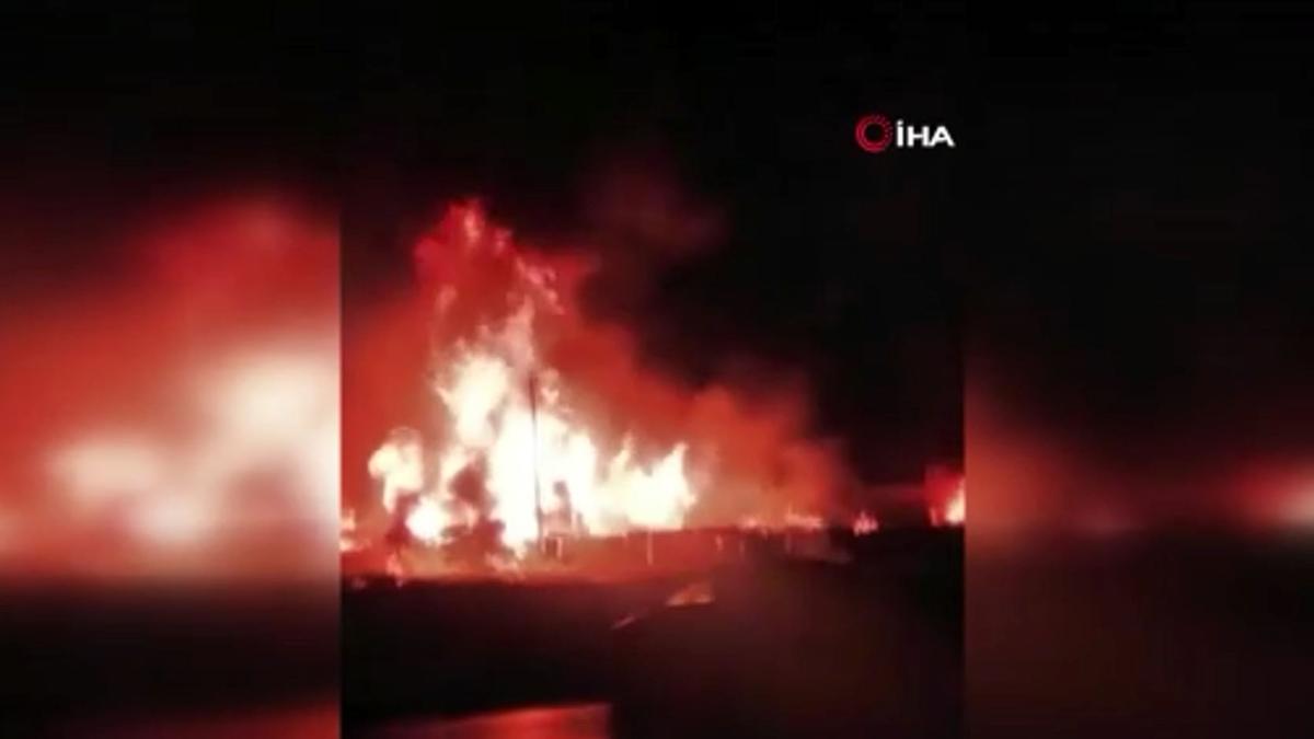 İran’daki LPG Dolum Tesisinde Yangın ve Patlama Olayı Gerçekleşti