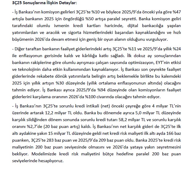 İş Bankası'nın 3Ç25 Kârını Keşfedin: AK Yatırım'ın Değerlendirmesi!