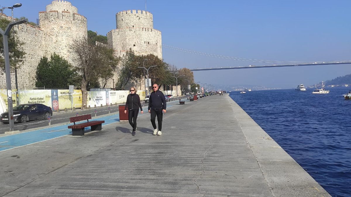 İstanbul Boğazı’nda Görülen Sis Manzarası