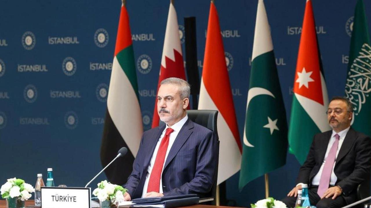 İstanbul’da kritik Gazze zirvesi! Bakan Fidan: Taşın altına elimizi koymaya hazırız