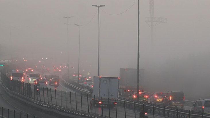 İstanbul’da yoğun sis! İşte trafikte son durum…