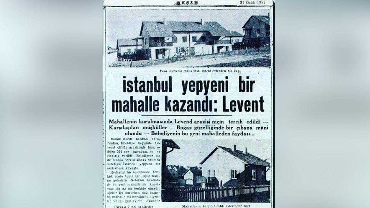 İstanbul’un kayıp mahalleleri: 2. ve 3. Levent nerede?