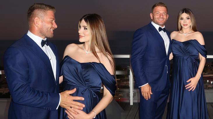 İşte İlis bebek! Survivor İsmail Balaban ve eşinden mutlu aile pozu