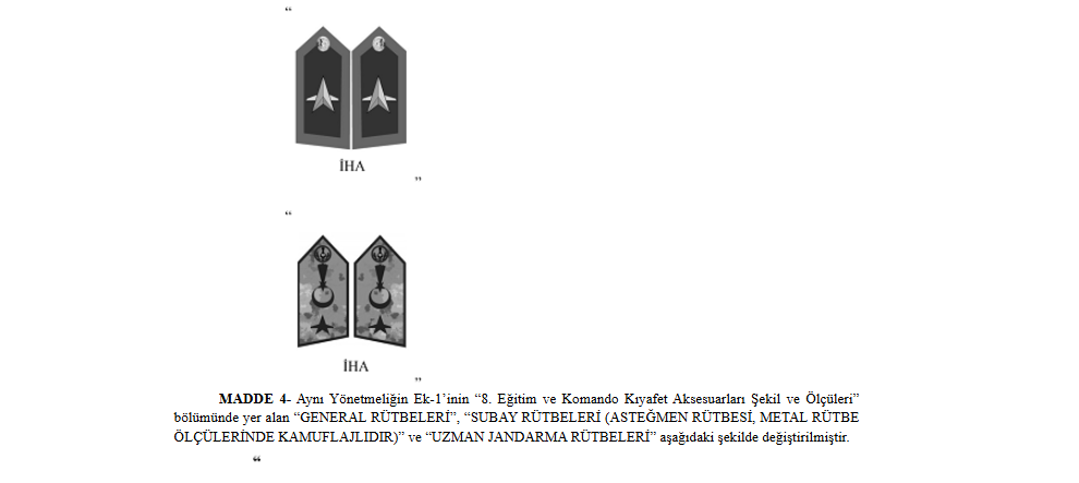 Jandarma Genel Komutanlığı Kıyafet Yönetmeliği: Değişikliklerle Yeniliklere Açılan Kapı! 1 Jandarma Genel Komutanlığı Kıyafet Yönetmeliği: Değişikliklerle Yeniliklere Açılan Kapı!