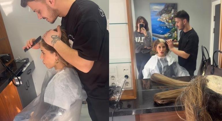 Kanserle mücadele ettiğini duyurmuştu! Irmak Ünal saçlarını kazıttığı anı paylaştı 3 Kanserle mücadele ettiğini duyurmuştu! Irmak Ünal saçlarını kazıttığı anı paylaştı